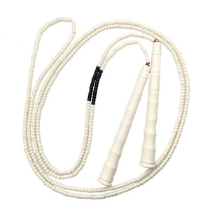 Bamboo Rope Soft Bead Adjustable Skipping Rope: The Perfect Fitness Companion
