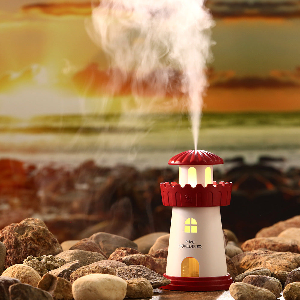 Lighthouse-Shaped Humidifier Aromatherapy Diffuser For Home Use