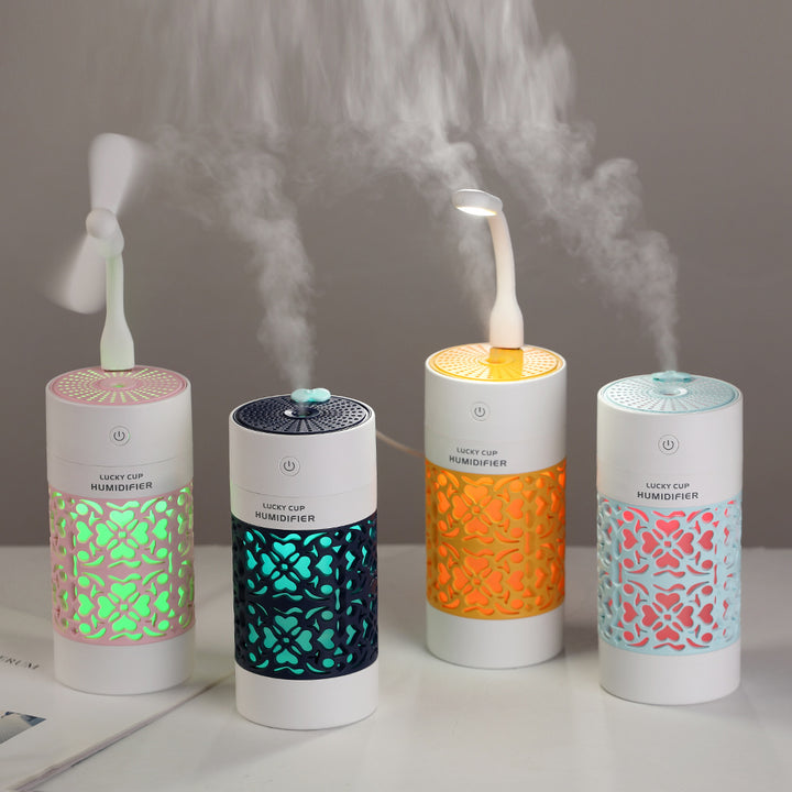 Lucky-Shaped Mini Humidifier Portable Mist Diffuser