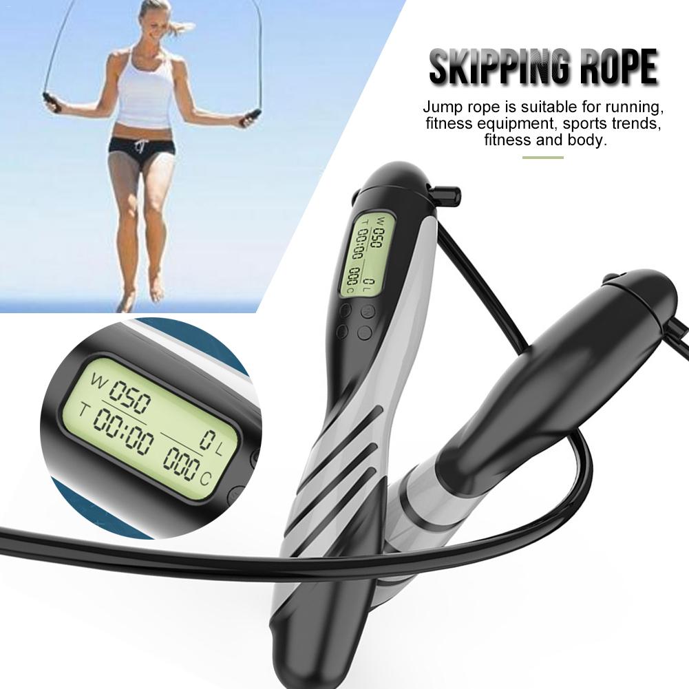 Professional Cordless Jump Rope With Fitness Counter For Exercise