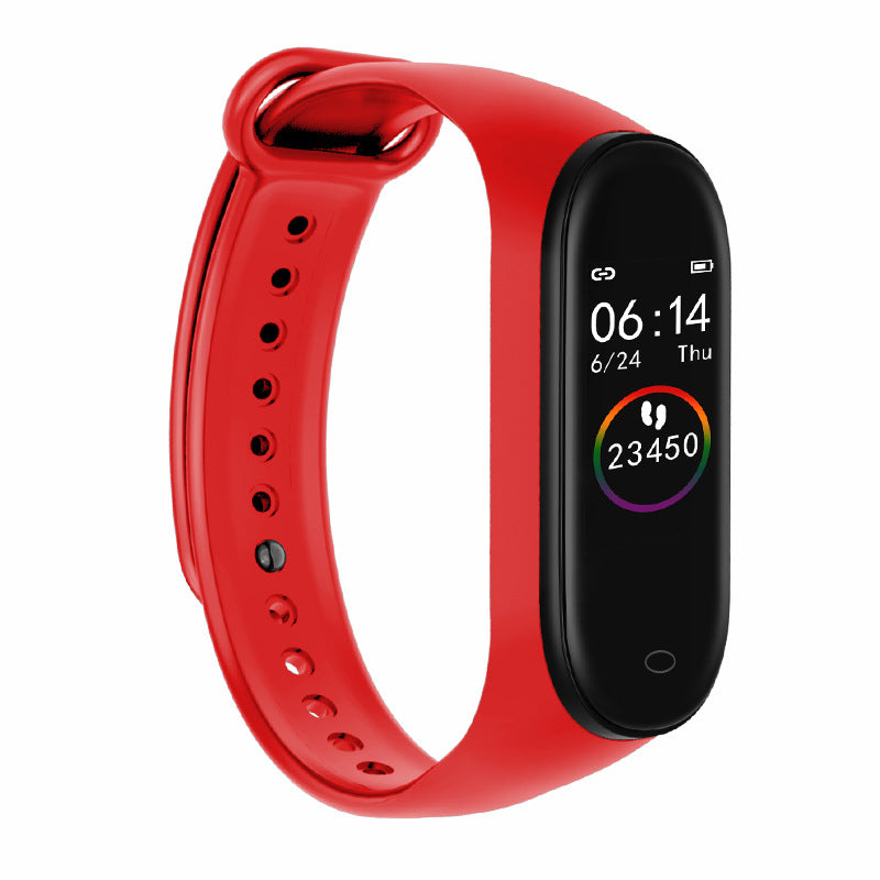 Smart Fitness Tracker Bracelet Waterproof Heart Rate Blood Pressure Monitor