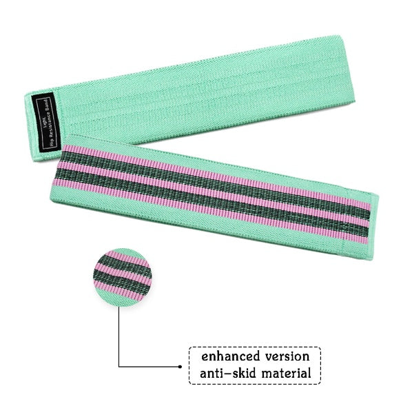 Fabric Resistance Bands For Fitness And Strength Training