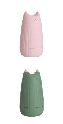 Cat-Shaped Mini Humidifier Portable Mist Diffuser