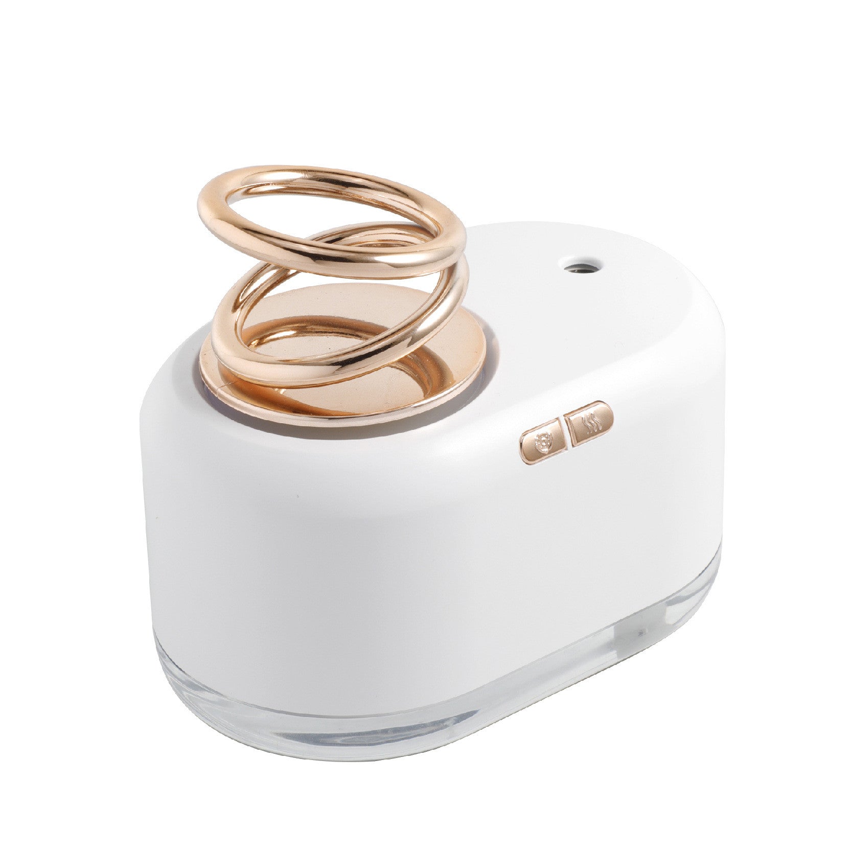 Suspended Double Ring Mini Humidifier Portable Water Mist Diffuser