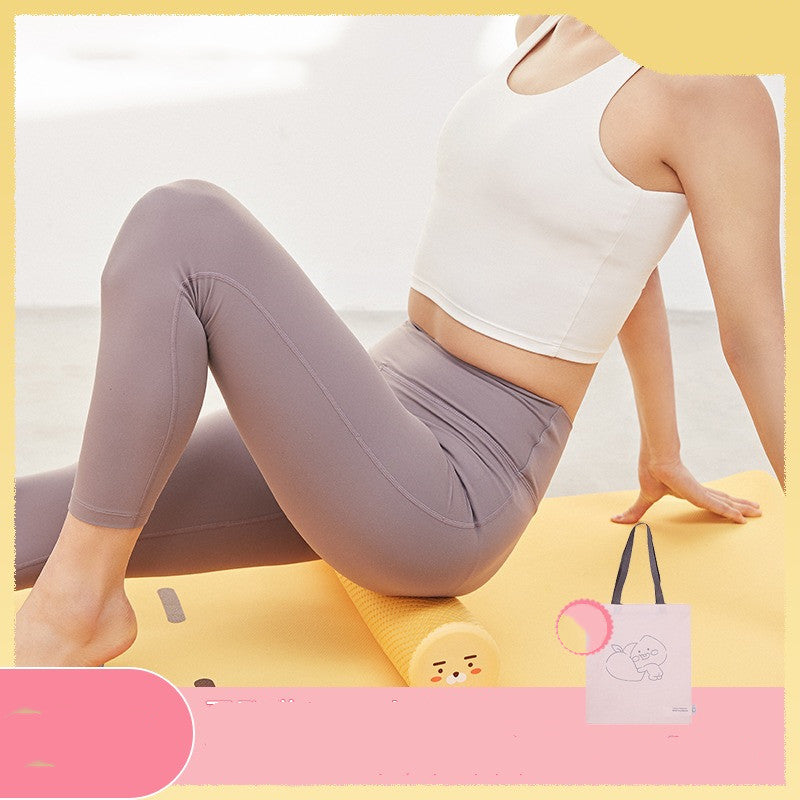 Cute Foam Roller for Yoga and Muscle Relaxation
