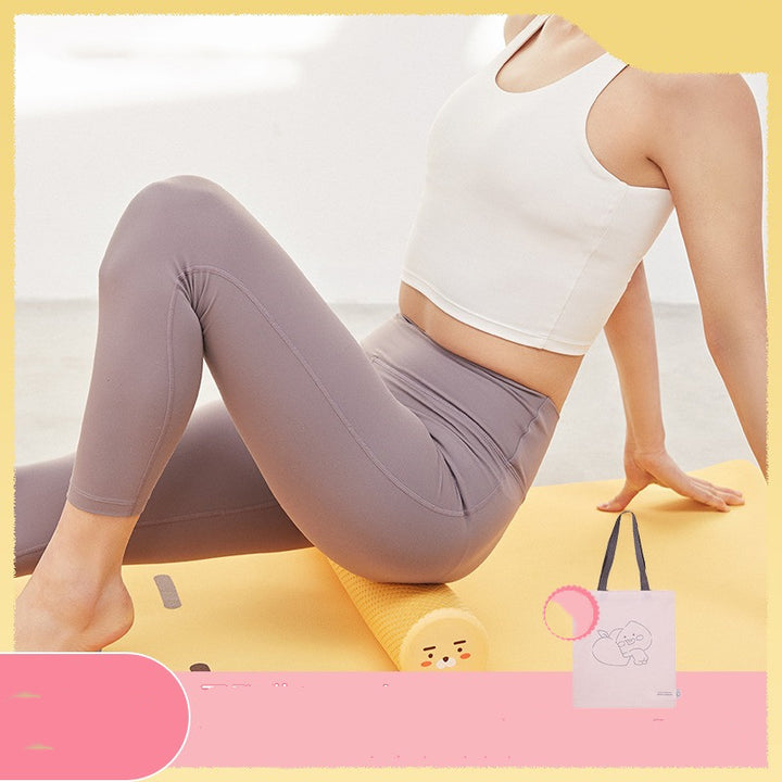 Cute Foam Roller for Yoga and Muscle Relaxation