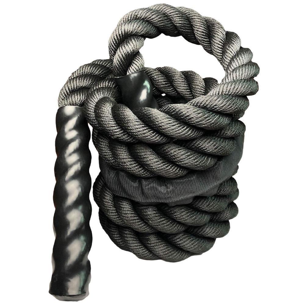 Heavy-Duty Triple-Strand Jump Rope For Fitness And Strength Training