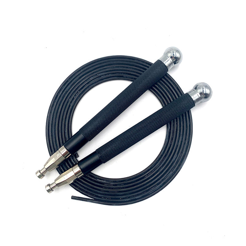 Aluminum Handle Steel Wire Jump Rope With Double-Bearing Self-Lock