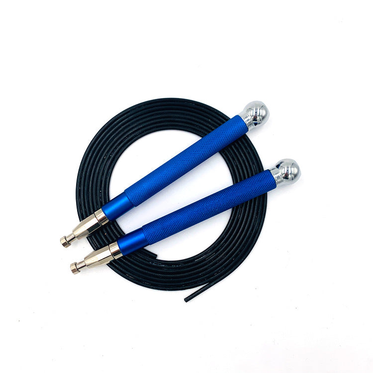 Aluminum Handle Steel Wire Jump Rope With Double-Bearing Self-Lock