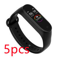 Smart Fitness Tracker Bracelet Waterproof Heart Rate Blood Pressure Monitor