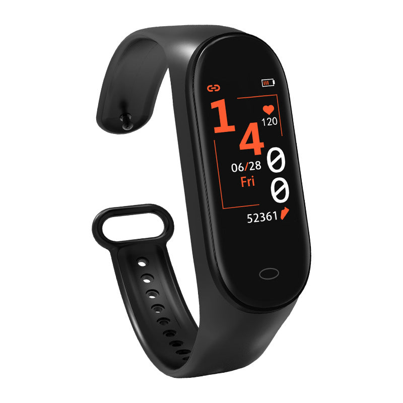 Smart Fitness Tracker Bracelet Waterproof Heart Rate Blood Pressure Monitor
