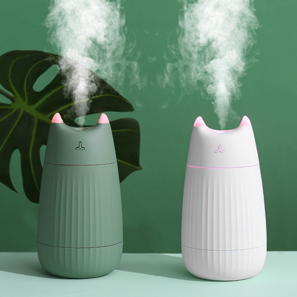Cat-Shaped Mini Humidifier Portable Mist Diffuser