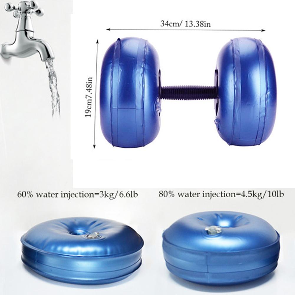 Water-Filled Dumbbells Adjustable Fitness Exercise Equipment