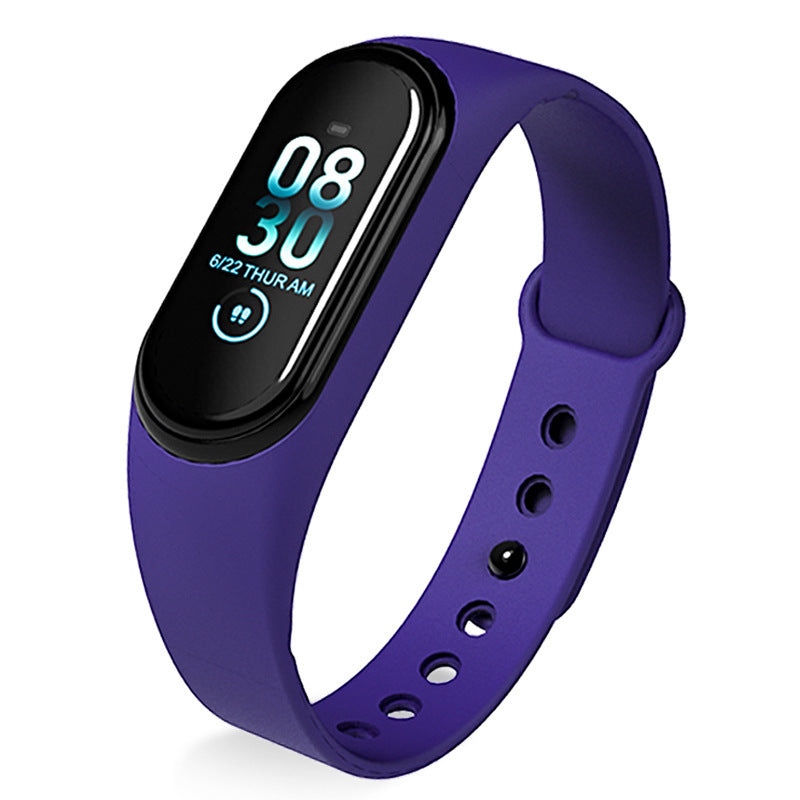 Smart Fitness Tracker Bracelet Waterproof Heart Rate Blood Pressure Monitor