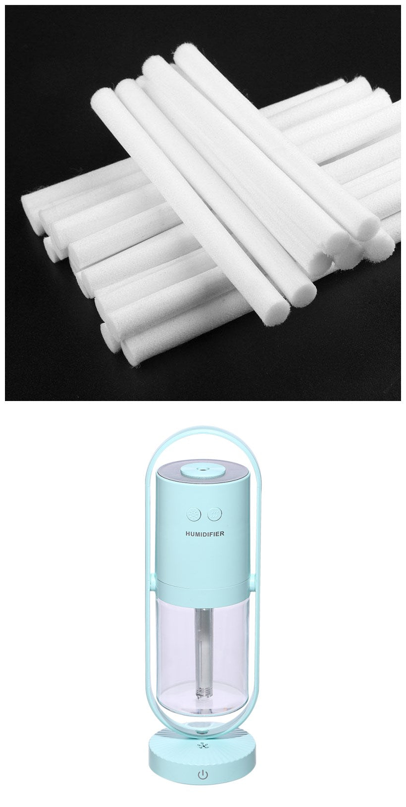Anion Mini Humidifier Air Purifying Mist Diffuser