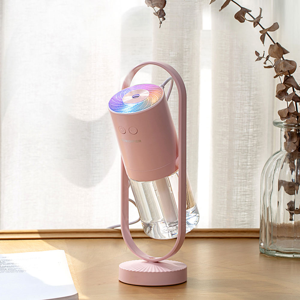 Portable 200ml USB Rechargeable Car Humidifier With Colorful Light
