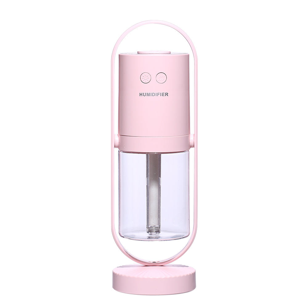 Portable 200ml USB Rechargeable Car Humidifier With Colorful Light
