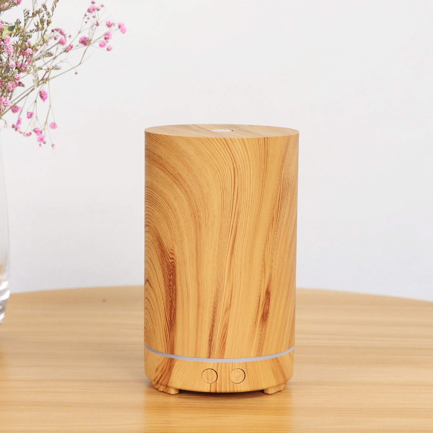 Wood Grain Humidifier For Home Office Aromatherapy Diffuser