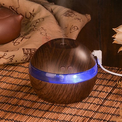Wood Grain Humidifier Aromatherapy Diffuser For Home And Office
