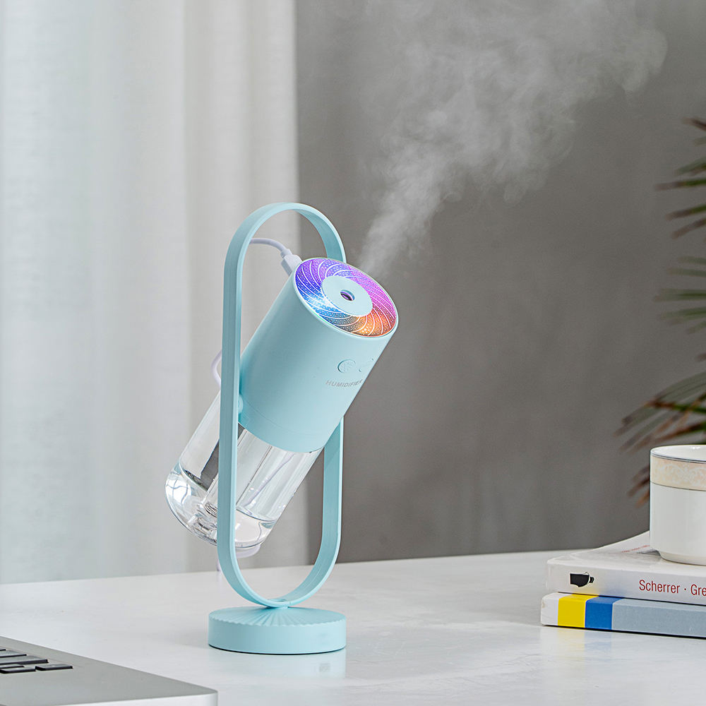 Portable 200ml USB Rechargeable Car Humidifier With Colorful Light