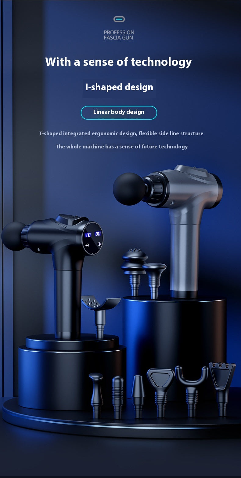 Electric Multifunction Massage Gun for Muscle Therapy