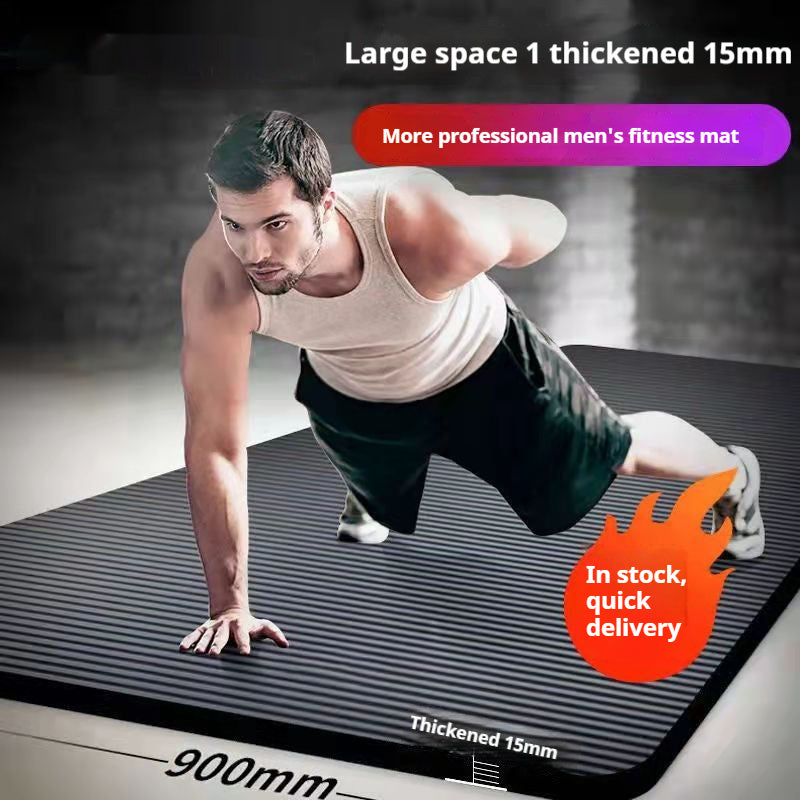 Fitness Yoga Mat for Exercise and Stretching