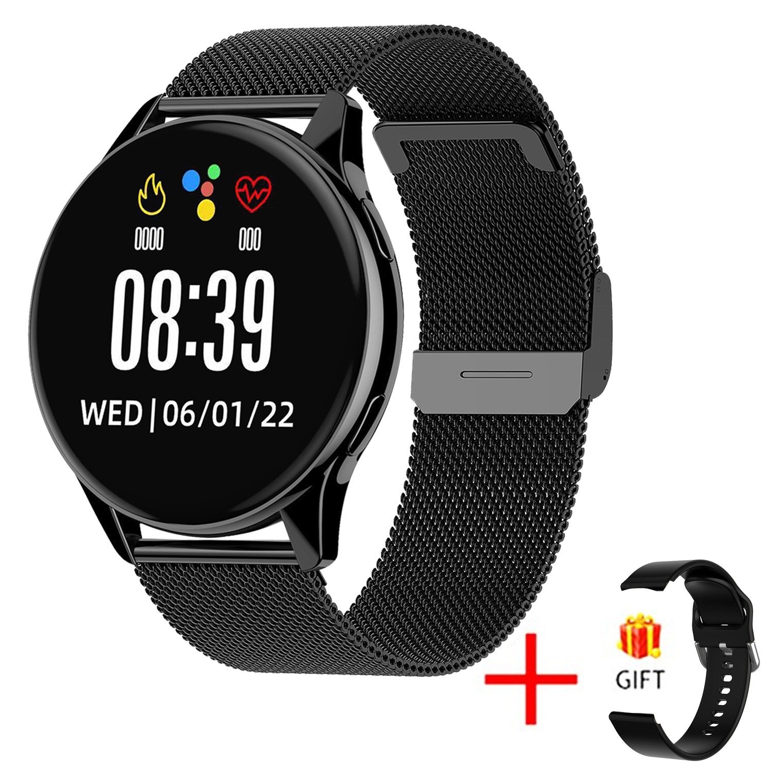 Round Smart Watch Bluetooth Calling Fitness Tracker For Men
