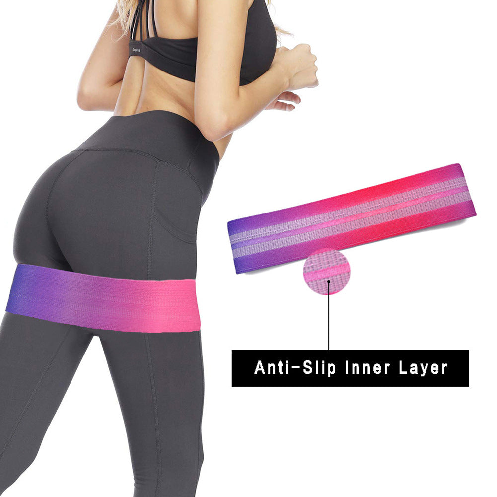 Anti-Slip Squat And Buttocks Resistance Band For Fitness Shaping