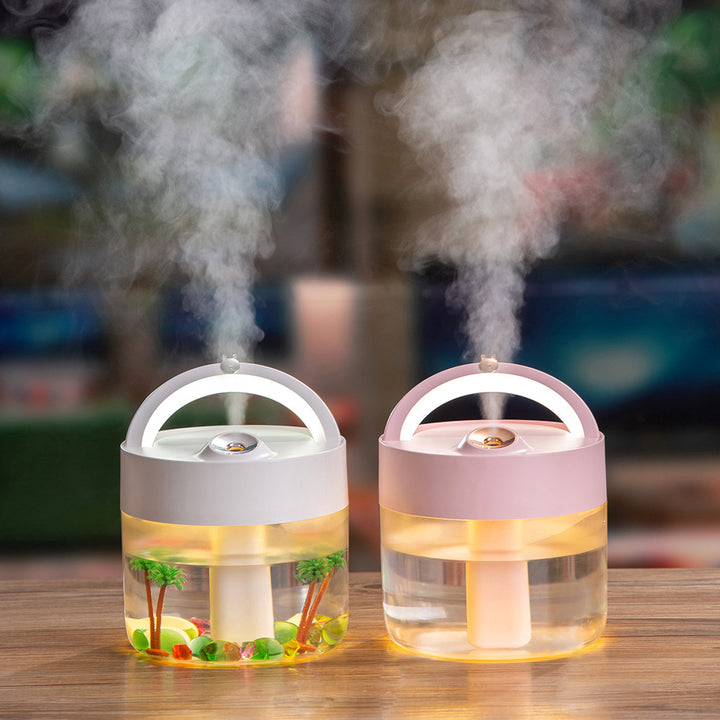Dimmable Silent Mini Humidifier Portable Mist Diffuser