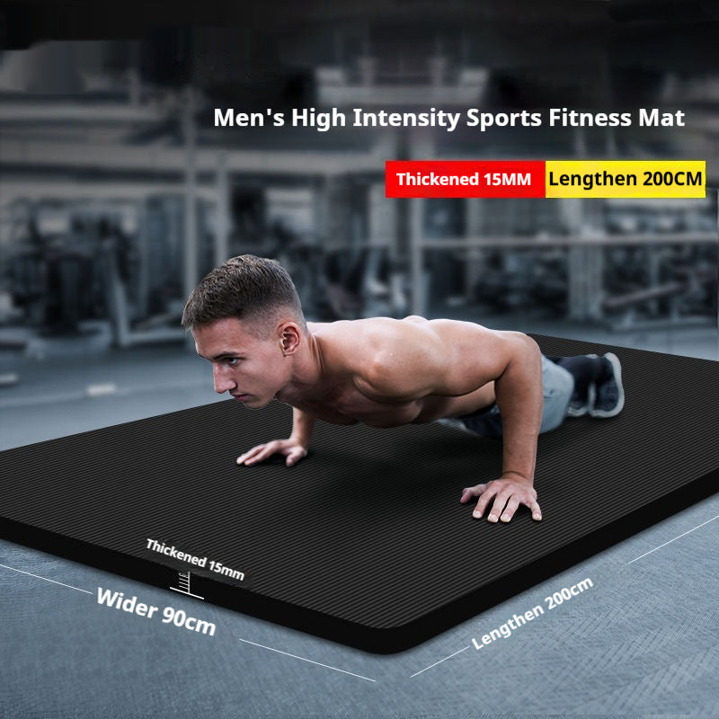 Fitness Yoga Mat for Exercise and Stretching