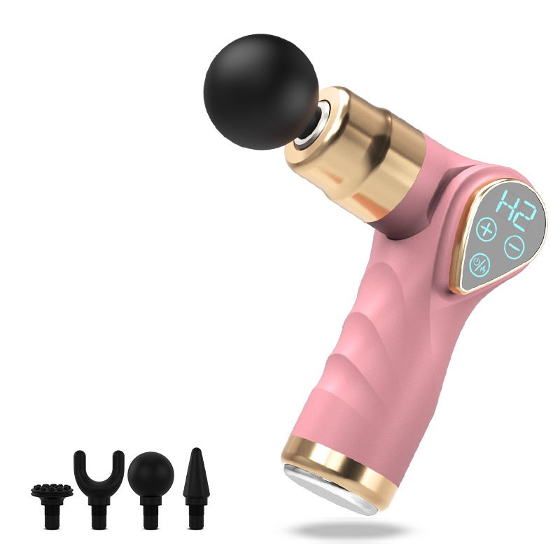 Hot Compress Folding Electric Massage Gun Muscle Relaxation Massager Tool