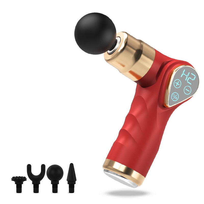 Hot Compress Folding Electric Massage Gun Muscle Relaxation Massager Tool