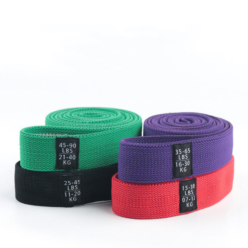 Fabric Long Resistance Bands Set For Pull-Up And Fitness Workouts