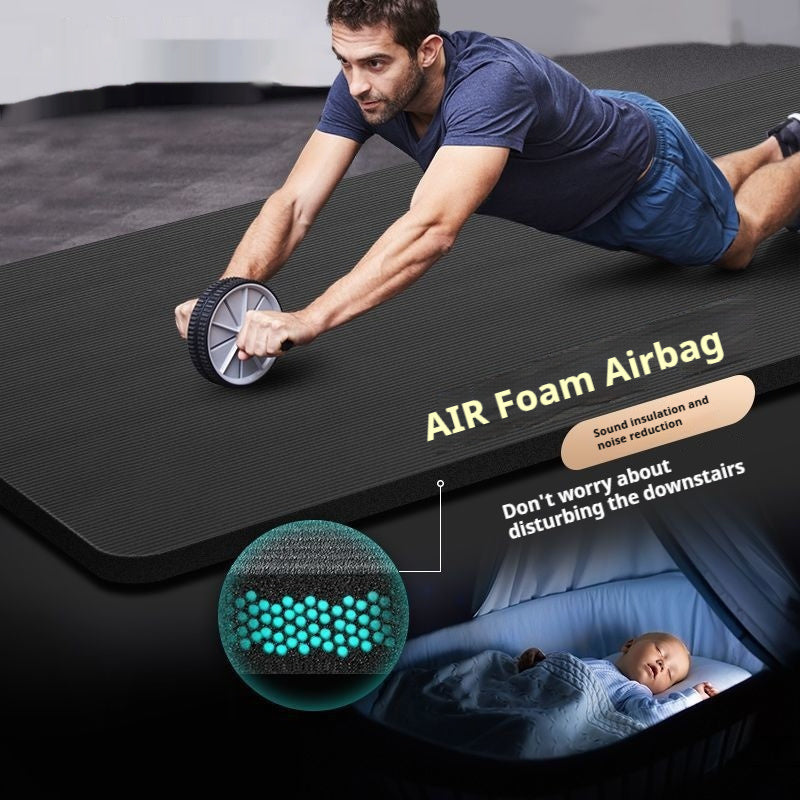 Fitness Yoga Mat for Exercise and Stretching